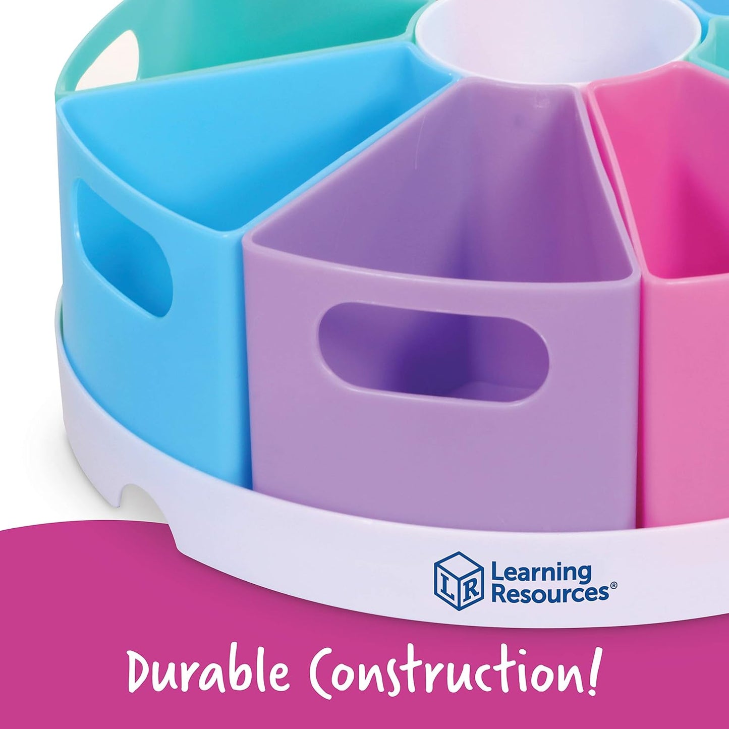 Create-A-Space Storage Center, 10 Piece Set - Pastel Colors